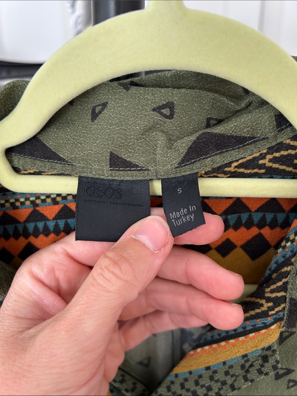 ASOS Button Up. Size small. PTP 22”. - Picture 3 of 4